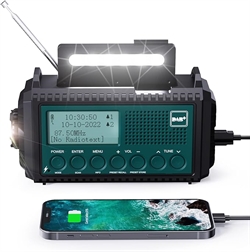 Nødradio DAB+ fm 5000mAh batteri